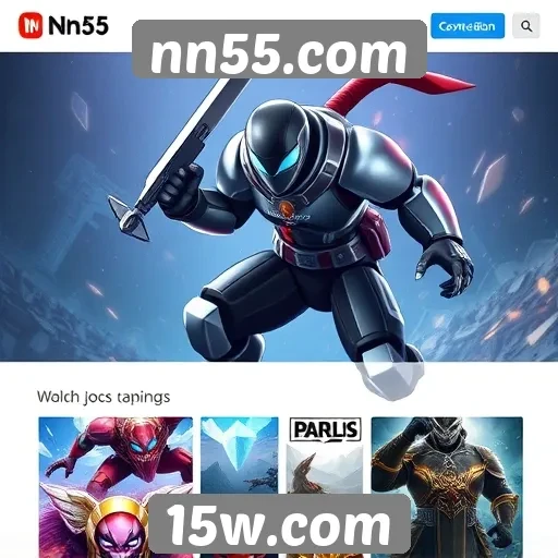 Jogos em destaque no site nn55.com